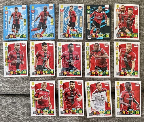 Lot cartes panini adrenalyn - 14,