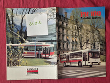 N°21912 /  BERLIET autobus PR 100 catalogue couleur 5-1979