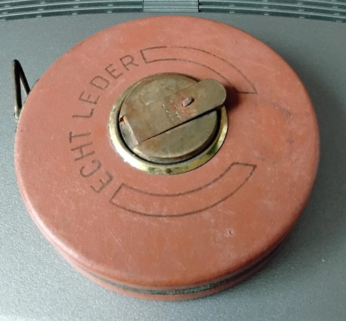 Decamètre ruban ancien en - decamètre,