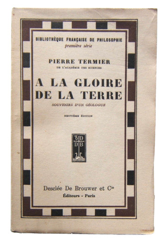 Termier pierre gloire de - termier,