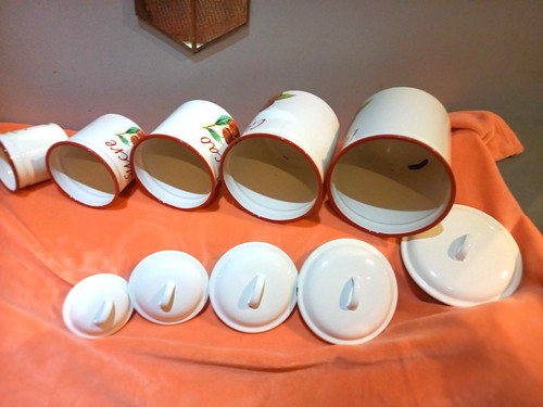 Série pots émaillés - pots,