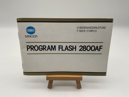Minolta program flash 2800 - minolta,