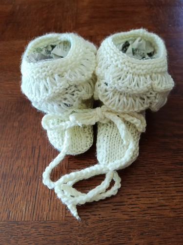 Lot paires chaussons bébé - 2,