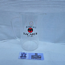 Pichet plastique Rhum Bacardi hauteur 15,5 Diamètre 9 cm 50 Cl - Bar - Cocktail