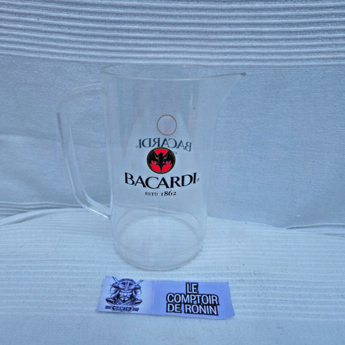 Pichet plastique rhum - plastique, bacardi