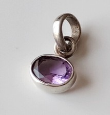Pendentif en Améthyste (1,0 g) et Argent 925.