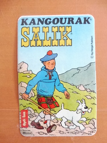 Autocollant ancien tintin - ,