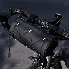 Sacoche de guidon v??lo 600D Oxford imperm??able taille compacte avec bandouli??