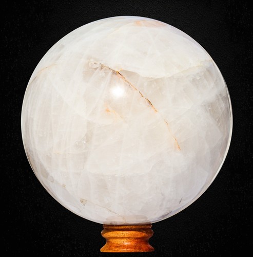 Sphère quartz pétalite - quartz, de
