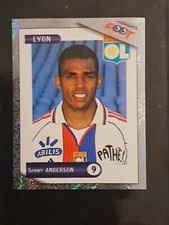 STICKER PANINI FOOT 2007 LIGUE 1 SONNY ANDERSON #16 FOIL OLYMPIQUE LYONNAIS LYON