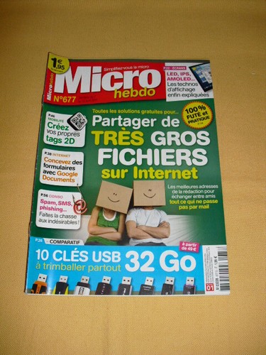 Micro hebdo 677 avril - micro, n°677