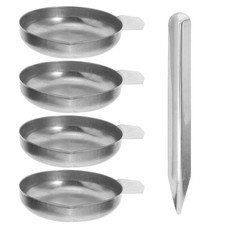 5 Pcs Petit Plateau En Métal