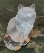 Jolie figurine Chat assis en
