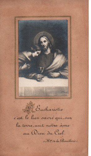 Image pieuse celluloïd - ,