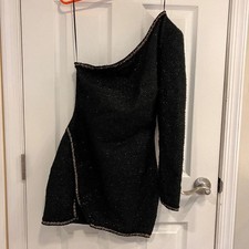 One shoulder mini - one,