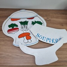 Puzzle Soupière en Bois Vintage pour Enfant