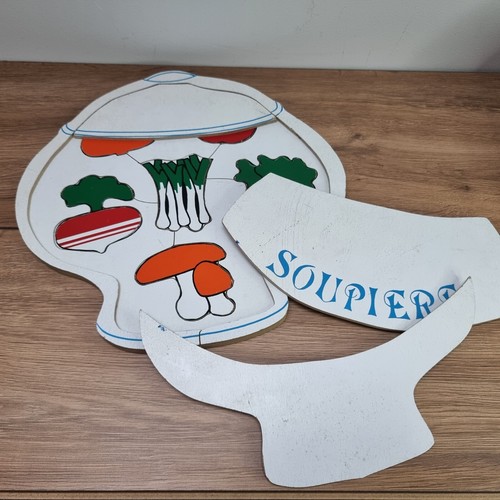 Puzzle soupière bois - puzzle,