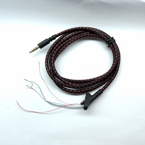 Câble casque pour - , braided