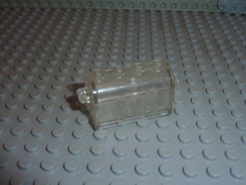 Coffre lego clear container - clear,