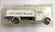 CAMION BERLIET N°99 GDR 7 D CITERNE LAIT MONT BLANC 1/43 IXO HACHETTE EN BLISTER