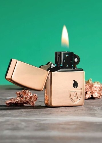 Zippo solid copper armor - zippo, (armor