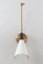 Applique murale en laiton