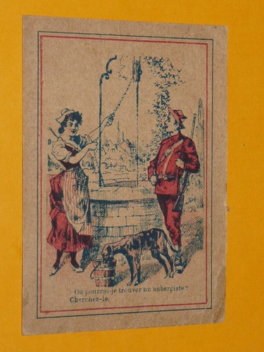 Chromo 1885 1900 chaussures - 1885-1900,