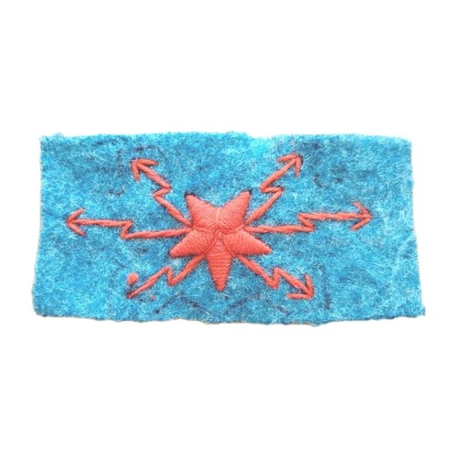 Insigne bras brodé - bras, de