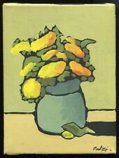 Art contemporain Tableau Poralzi - Tournesols - Peinture acrylique