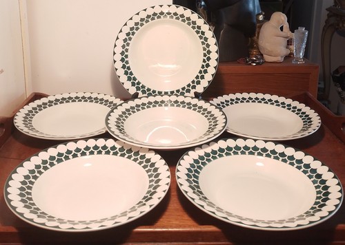 Assiettes creuses faïence - assiettes,