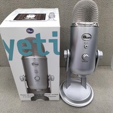 BLUE MICROPHONE Yeti USB Condensateur Micro 4-Pattern Utilisé Podcast Streaming