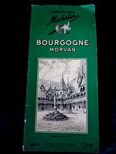Voyage ! Guide Michelin ! Bourgogne Morvan ! 1955 ! C74