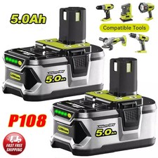 2X 5,0AH Pour Ryobi Batterie