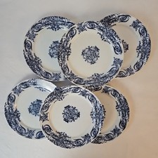 Assiettes plates décor louis - plates,
