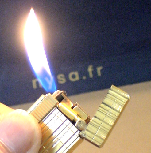 Briquet ancien colibri j - --,