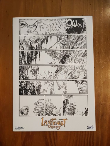 Fac simile planche lanfeust - fac,