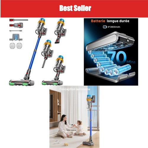 Aspirateur balai sans fil