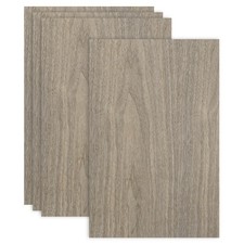 4 Planches De Contreplaqué En Noyer,12 x 18 x 1/8 Pouce Pour Bricolage,Peinture
