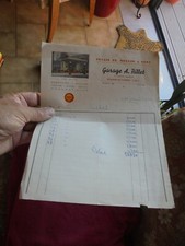 Ancienne Station Service & Pompe à Essence Shell Garage Romanèche Thorin RN6