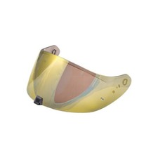 SCORPION Visière iridium or
