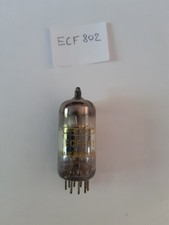 1 Tubes, lampe TSF ECF802 vintage tube ampli