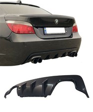 BMW E60 E61 diffuseur arrière MSPORT pare choc LIP spoiler Splitter 2 échappe...
