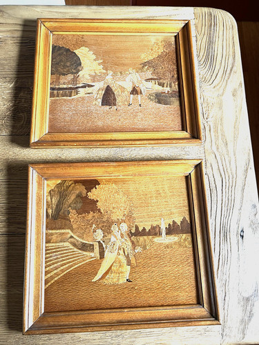 2 ancien panneaux - ancien,
