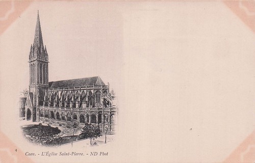 Caen eglise saint pierre - eglise,