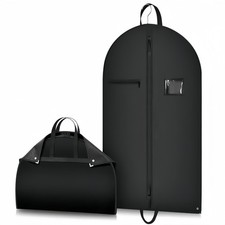 Housse Costume Homme 100 x 60 cm Robuste Anti-Poussière Imperméable Résistant...