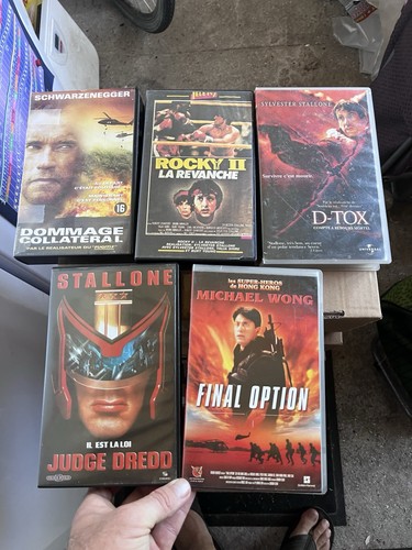 Lot cassettes vidéo - vidéo, vhs