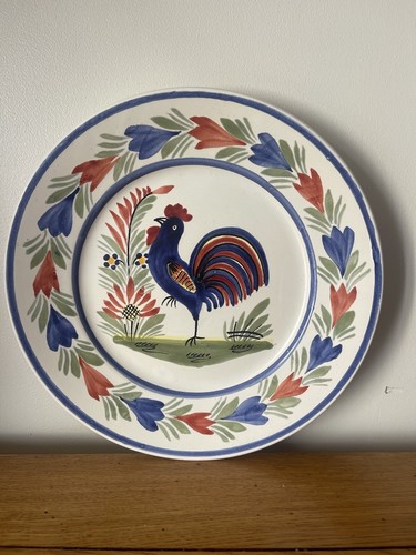 Assiette signée henriot - assiette,
