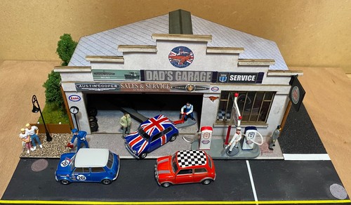 Diorama garage cooper - :,