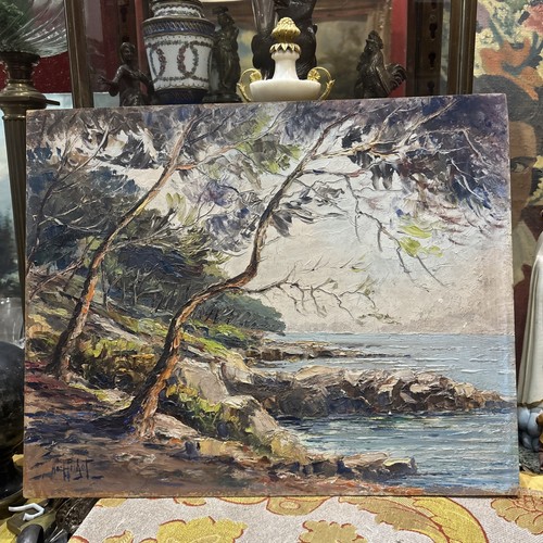 Ancien tableau marine bords - tableau,
