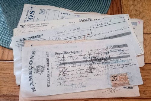 Billets ordre anciens - 10, à